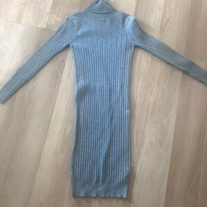 Small winter sweater dress